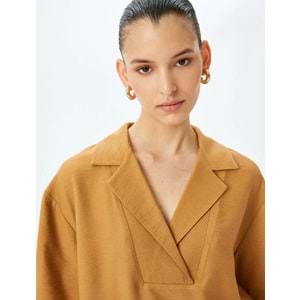 Polo Yaka Bluz 5SAK60108UW