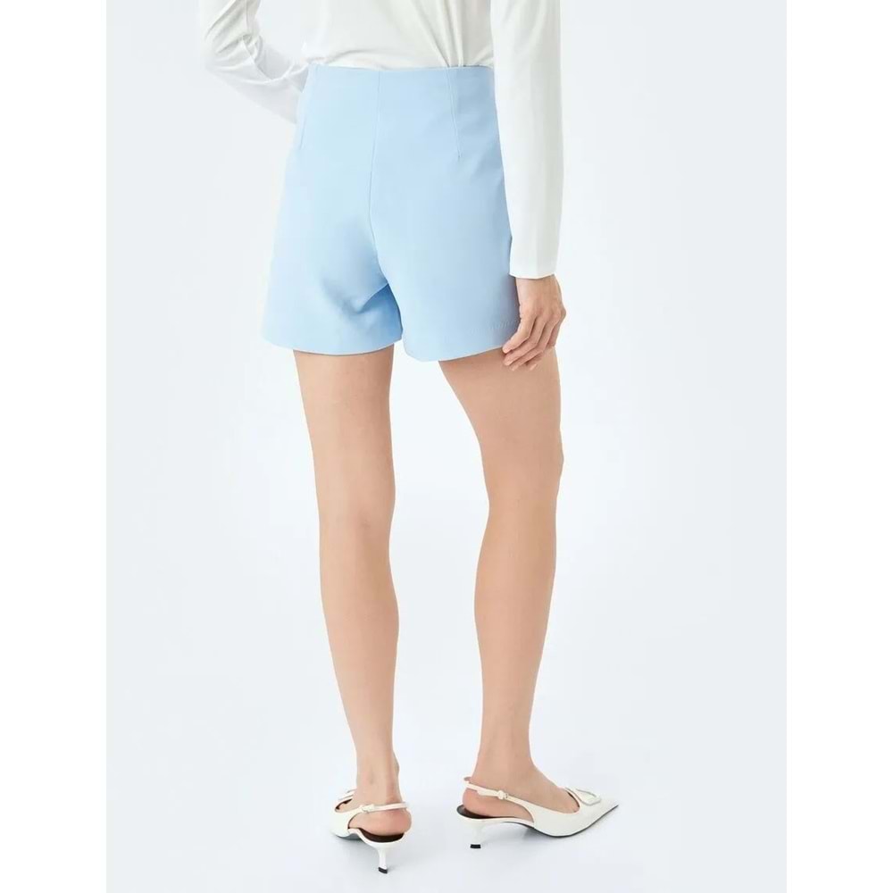 Yüksek Bel Mini Şort Etek 5SAK70025UW