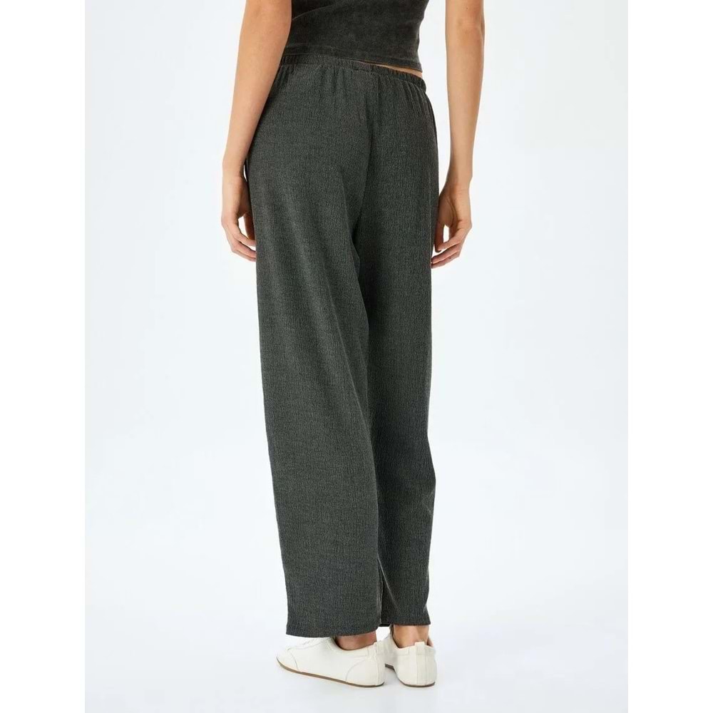 Rahat Kesim Eşofman Pantolon 5SAK40003EK - KOTON - ANTRASİT - M