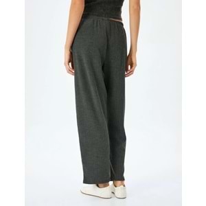 Rahat Kesim Eşofman Pantolon 5SAK40003EK - KOTON - ANTRASİT - M