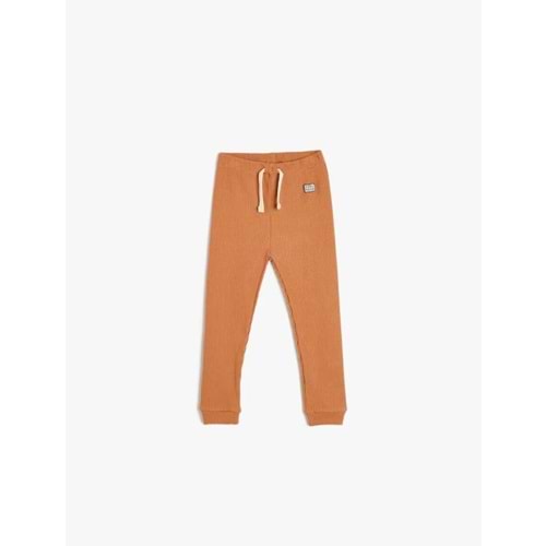 Erkek Bebek Beli Bağlamalı Pamuklu Jogger Eşofman Altı 5SMB40014TK