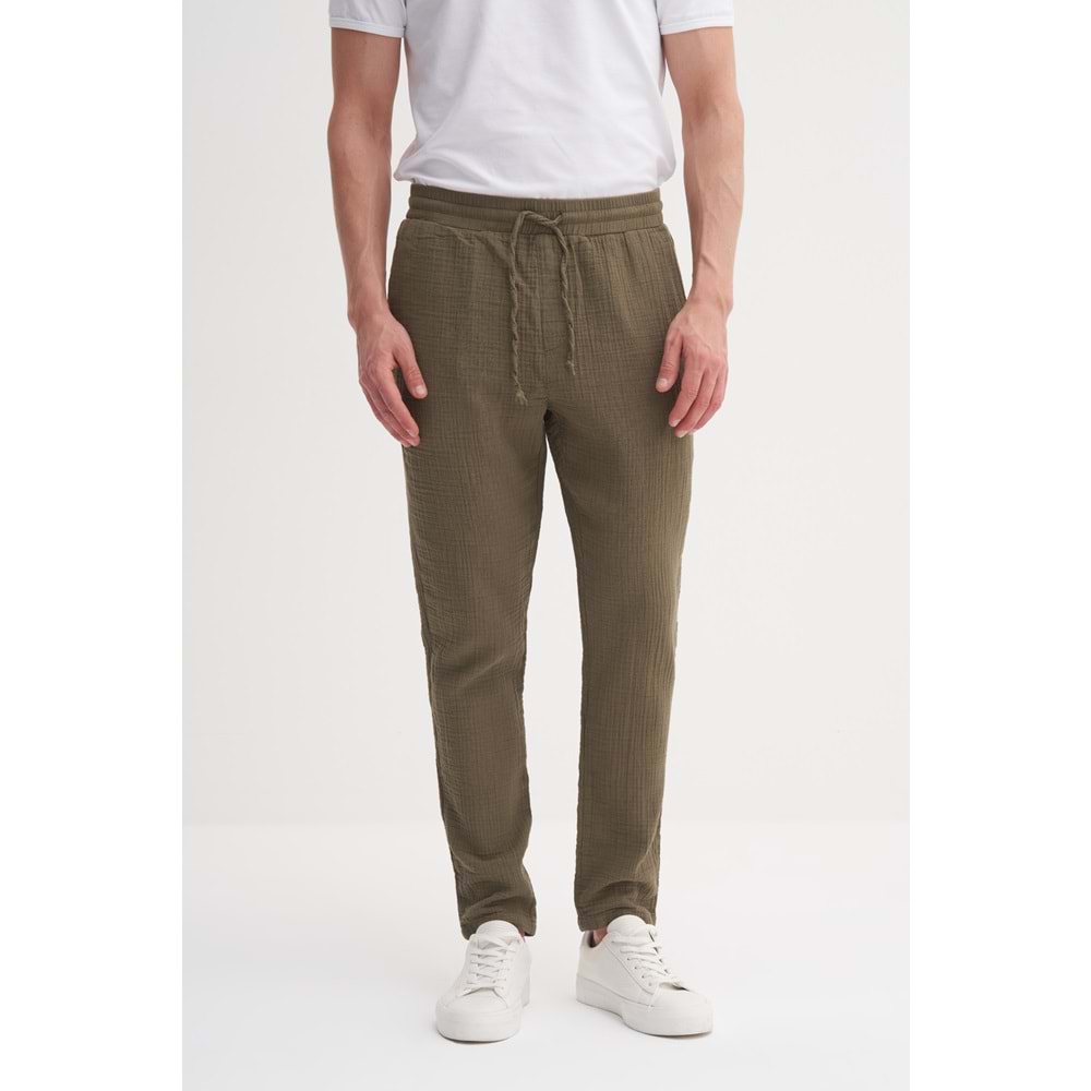 CAZ 00250 JOGGER MÜSLİN PANTOLON - CAZADOR - HAKİ - L