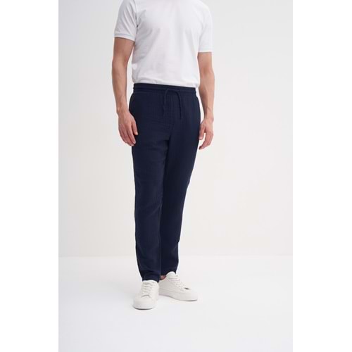 CAZ 00250 JOGGER MÜSLİN PANTOLON - CAZADOR - LACİVERT - XL