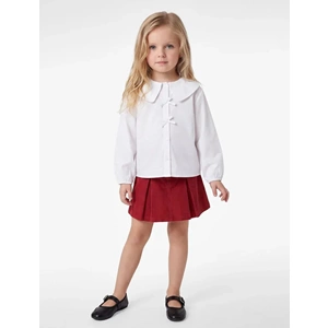 Kız Bebek Oversize Pamuklu Gömlek - 7WMG60022AW