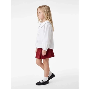 Kız Bebek Oversize Pamuklu Gömlek - 7WMG60022AW
