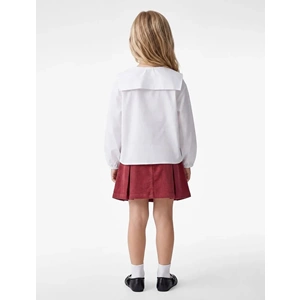 Kız Bebek Oversize Pamuklu Gömlek - 7WMG60022AW