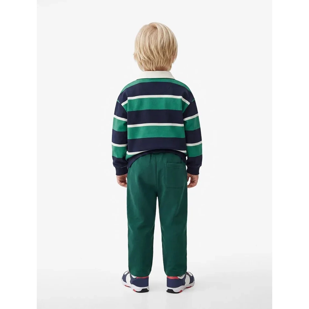 Erkek Bebek Barrel Eşofman Altı Oversize Cep Detaylı Beli Lastikli - 7WMB40035TK