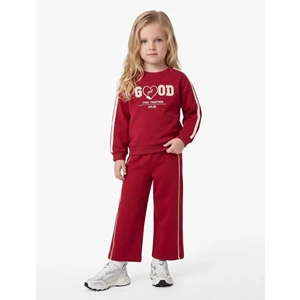 Kız Bebek Jogger Eşofman Altı Beli Lastikli Pamuklu Şardonlu - 7WMG40013AK
